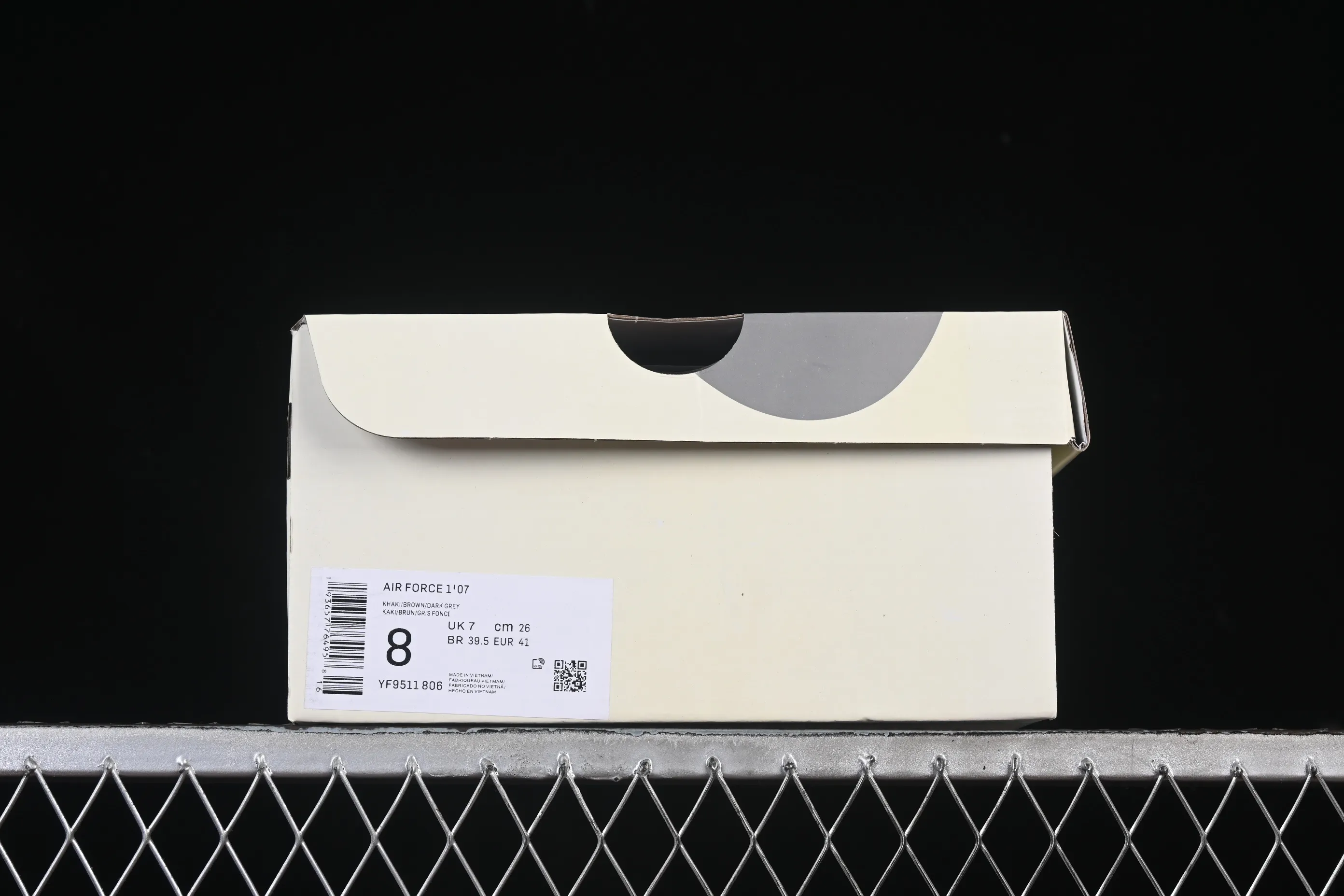 All categories Nk Air Force 1 Air Force series Nk Air Force 1 Low Air Force low-top Nike Air Force 1'07 Low Balenciaga co-branded white brown Air Force 1 low-top casual sneakers YF9511-806
